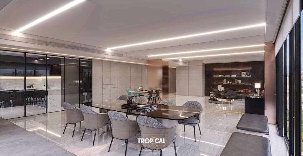 thiết kế căn hộ penhouse